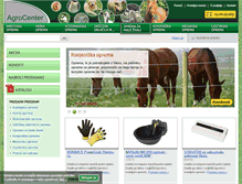 Tablet Screenshot of agrocenter.si